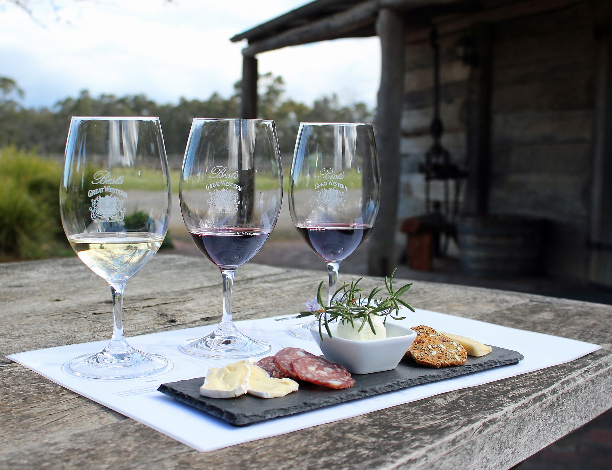 Best's Wine and Cheese Flight